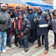 Chicago Bears fans tailgate prior to an NFL game between the Detroit Lions and the Chicago Bears at Ford Field on November 22, 2018 in Detroit, Michigan.